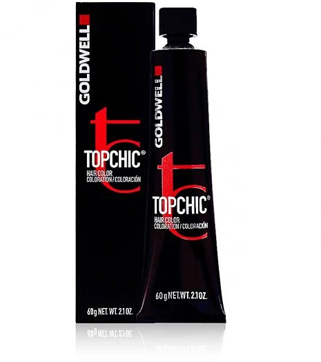 Goldwell TopChic Permanent Hair Dye 7BP@Pk Pearl rusvai gelsvas Skirtas šviesiems plaukams, 60 ml