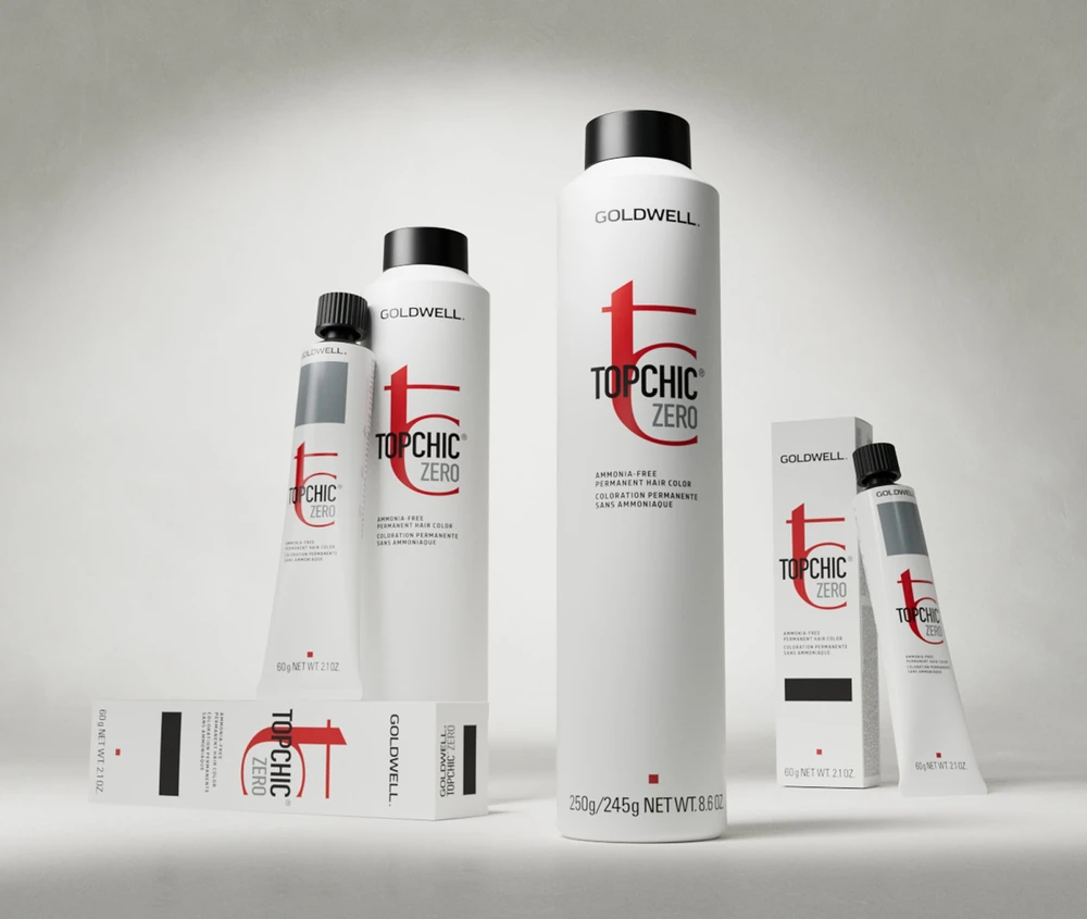 Goldwell TopChic Zero Permanent Hair Dye 4N Mid Natural Brown, 60 ml