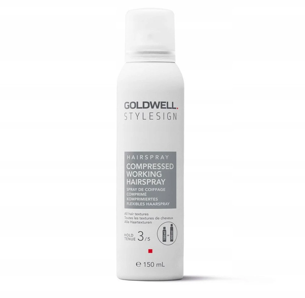"Goldwell" plaukų lakas su vidutine fiksacija "Stylesign" plaukų lakas (suspausto veikimo plaukų lakas) 150 ml