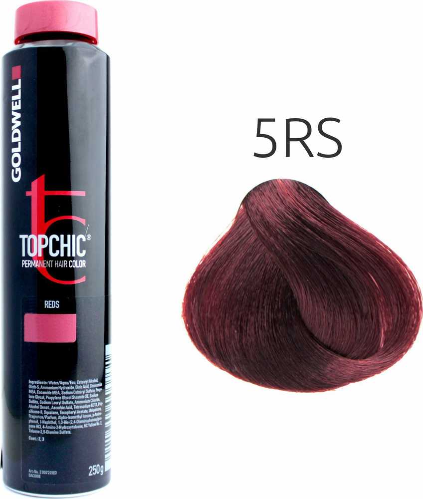 „Goldwell TopChic“ ilgalaikiai plaukų dažai 5RS, 250 ml