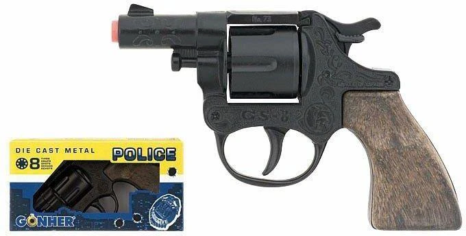 Nezatříděno Gonher Guns GONHER revolveris policininko 8 šovinių, 73/6