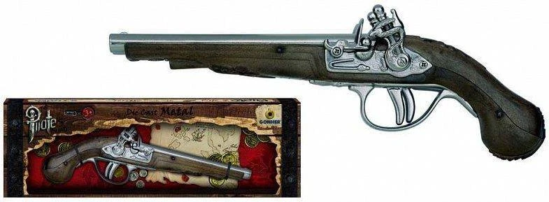 Pulio Metalowy Metalinis piratų pistoletas