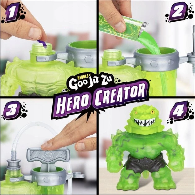 *****Goo Jit Zu Hero Creator Rock Jaw 42947