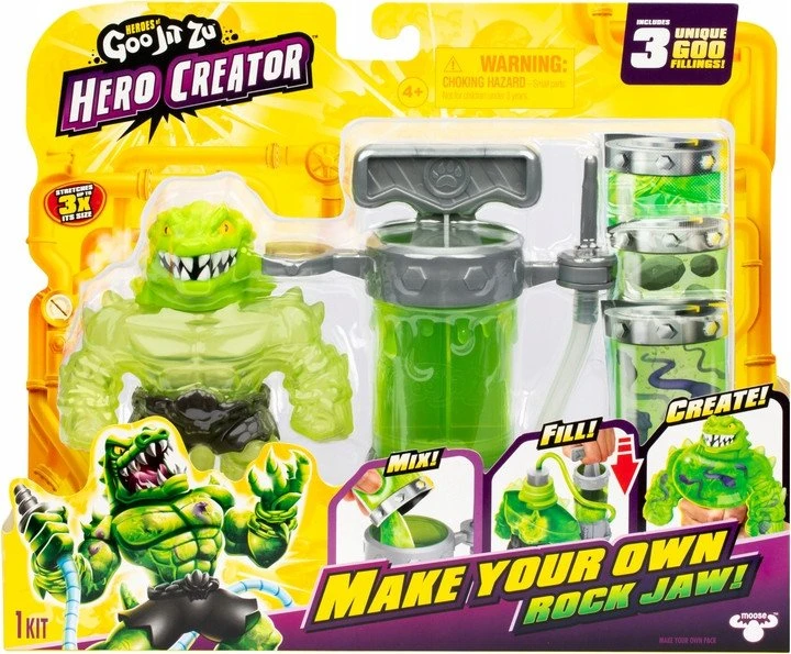 *****Goo Jit Zu Hero Creator Rock Jaw 42947
