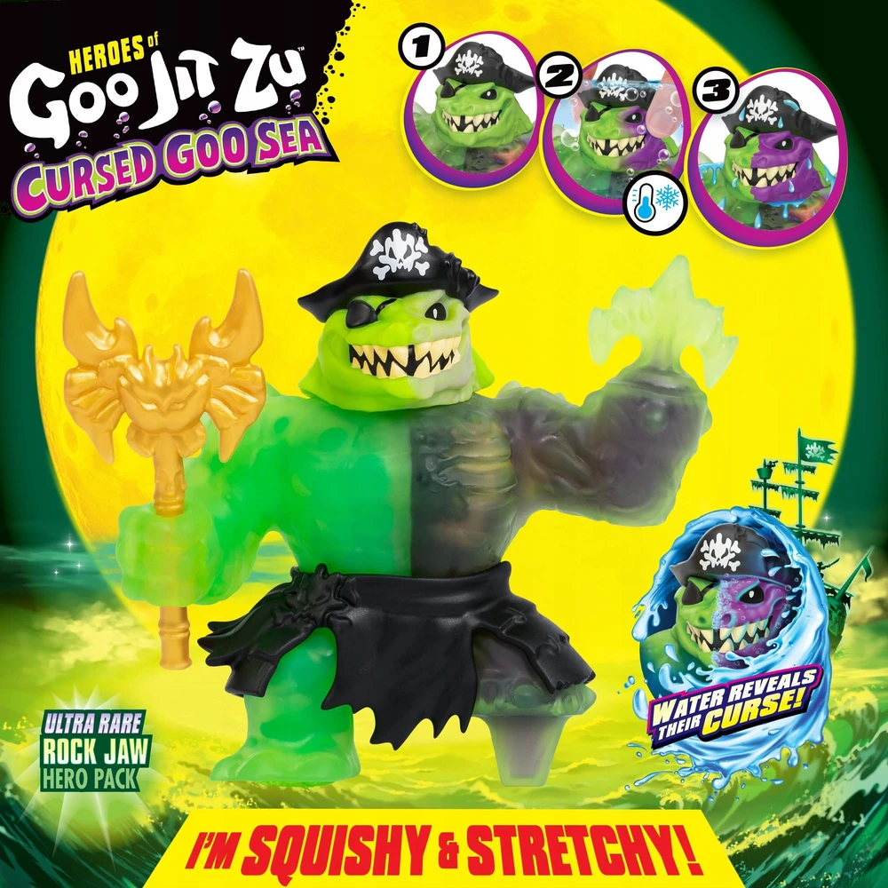 *****Goo Jit Zu Squishy_Stretchy Rock Jaw 42689