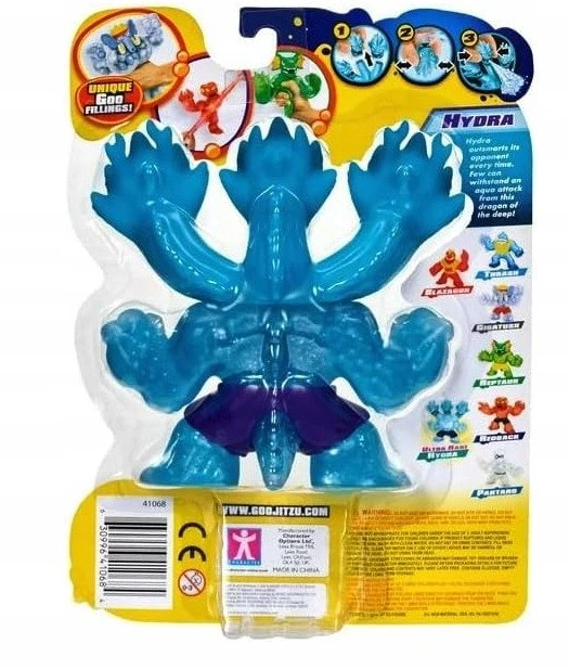 *****Goo Jit Zu Strechy Rare Hydra 08130