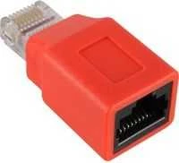 Goobay 68912 5e RJ45 kryžminis modulinis adapteris, CAT 5e