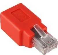 Goobay 68912 5e RJ45 kryžminis modulinis adapteris, CAT 5e