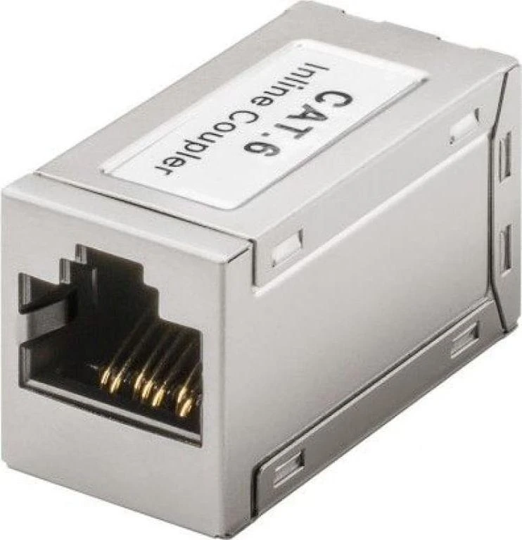InLine Cat. 6 Patch kabelio jungtis 2x RJ45 lizdas ekranuotas