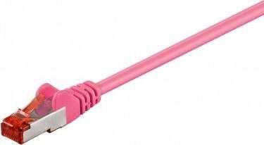 „Goobay CAT 6“ jungties kabelis, S/FTP (PiMF), violetinis - kabelio ilgis 20 m