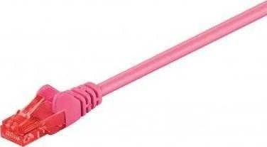 „Goobay CAT 6 U/UTP“ pataisos kabelis, violetinis - kabelio ilgis 3 m