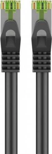 Goobay CAT 8.1-1000 S/FTP AWG26 LSZH Juodas 10m - Kabelio ilgis 10m