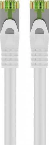 Goobay CAT 8.1-1500 S/FTP AWG26 LSZH Baltas 15m - Kabelio ilgis 15m