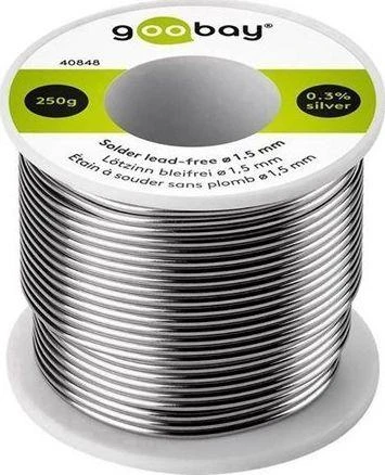 Goobay Solder be švino; ø 1,5 mm, 250 g 40848