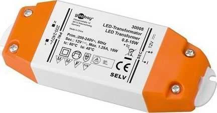 Goobay 30005 LED transformatorius 15 W, 12 V