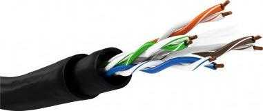 Goobay goobay CAT6 outdoor patch cable U / UTP juodas 305m