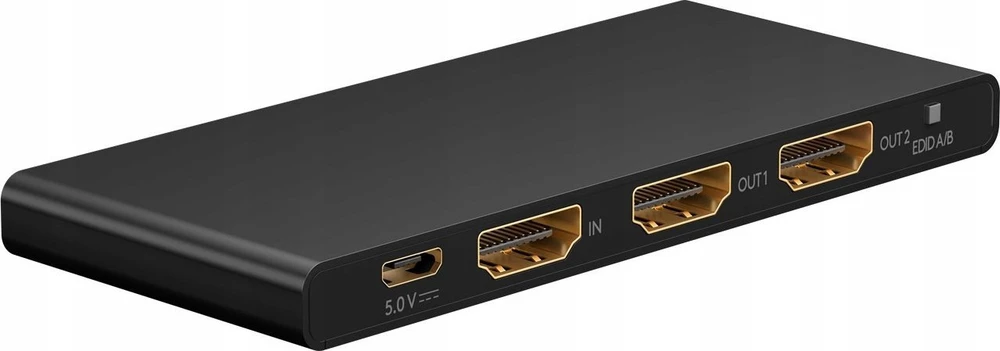 Goobay goobay HDMI Splitter 1 to 2 (4K @ 60Hz) (juodas)