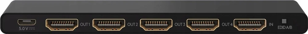 Goobay goobay HDMI Splitter 1 to 4 (4K @ 60Hz) (juodas)