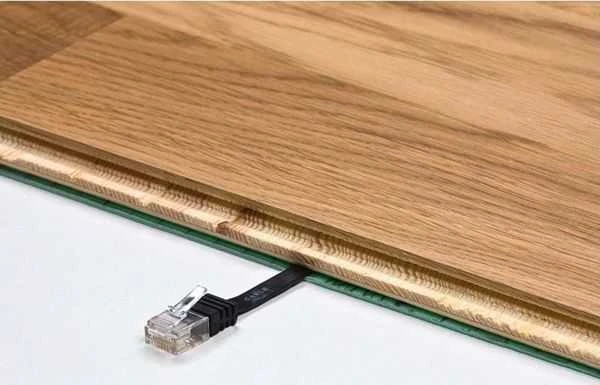 Goobay Kabelis LAN Patchcord CAT 6 U/UTP FLAT rūda 3m