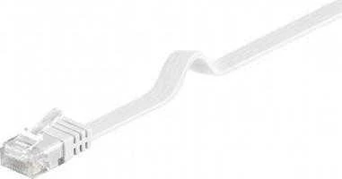 Goobay goobay Patchk. Cat6 U/UTP flach wh 15,0m – 95157