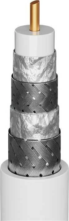 Goobay 135 dB antenos laidas, 3 m, baltas