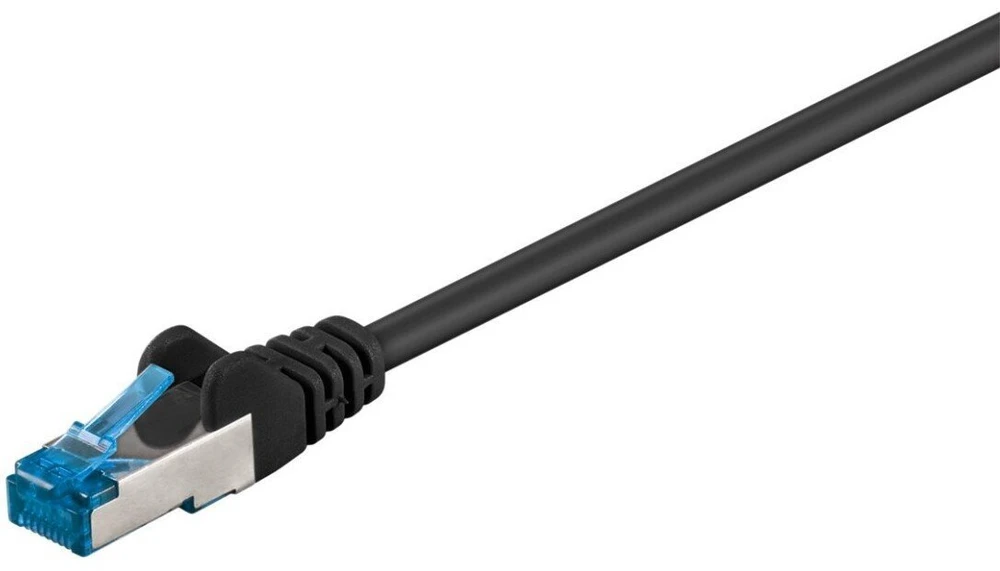 Goobay Kabelis krosowy, Cat 6a, S/FTP (PiMF), juoda, 30 m (79419)