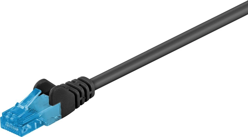 Goobay Kabelis krosowy, Cat 6a, U/UTP, juoda, 7.5 m (79215)