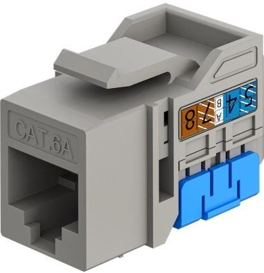 Goobay Modulis Keystone RJ45 CAT 6A, UTP, Slim & Short (RB77951)