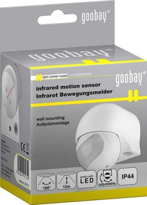 Goobay ODA Slim Baltas (95174)