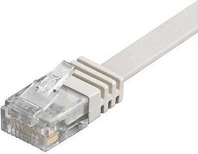 Goobay Patchcord Cat6 U/UTP, plaski, 10m (95156)