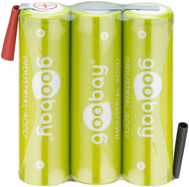 Goobay Akumuliatorių paketai 3x AA (Mignon) 2100 mAh (Z) (NiMH) 3.6 V 55652 (4040849556524)