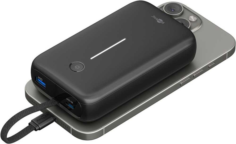 Powerbank Goobay 76252 20000mAh Juodas (RB76252)
