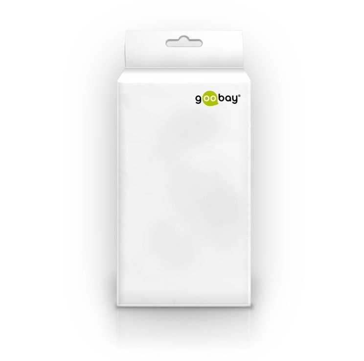 Powerbank Goobay 76252 20000mAh Juodas (RB76252)