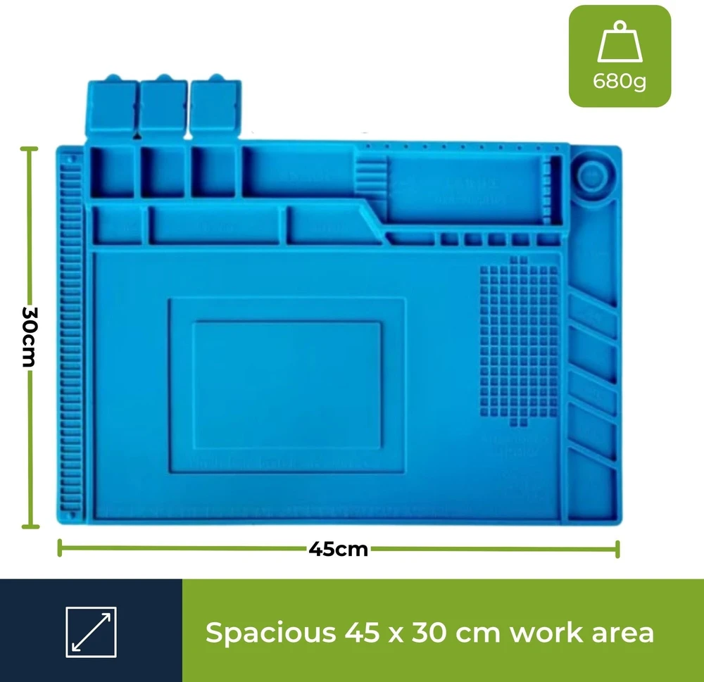 Goobay Silikoninis litavimo padėklas 45 x 30 cm