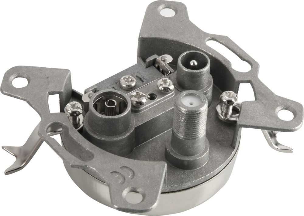 Goobay Socket 3 jungtys, TV, SAT, Radijas, 10db (67047)