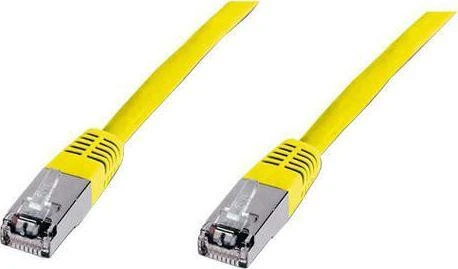 Goobay 3m CAT 6 pataisų kabelis, S/FTP (PiMF), geltonas