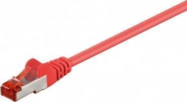 Goobay GB CAT6 TINKLO KABELIS Raudonas EKRANUOTAS S/FTP (PIMF) 2M