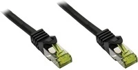 „Good Connections“ CAT 7 jungiamasis laidas, juodas, 2M (8070-020S)