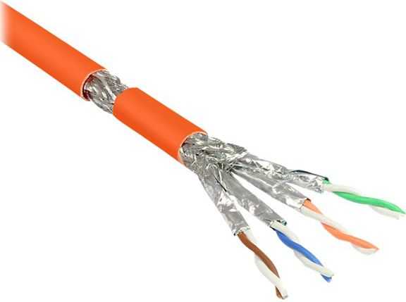 Good Connections Geri ryšiai RJ-45/RJ-45 kat.7 S/FTP Oranžinė 50m (GC-N0062)