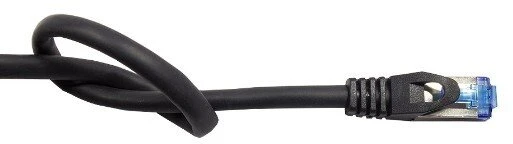 Good Connections Patchcord Smart FLEX Cat.6A, S/FTP, LSZH, juoda, 0.25m (8060-SF003S)