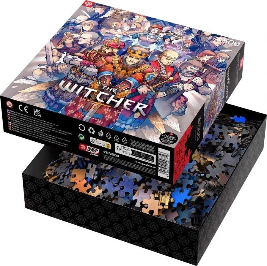Cenega Dėlionė - Good Loot The Witcher Šiaurės Karalystės 500 Dalių Daugiaspalvis