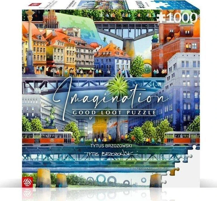Good Loot Puzzle Imagination: Tytus Brzozowski - Warsaw Bridges delionė