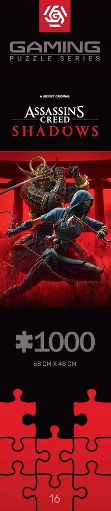 „Cenega Good Loot“ žaidimų dėlionė: Assassin's Creed Shadows Naoe ir Yasuke (1000 detalių)