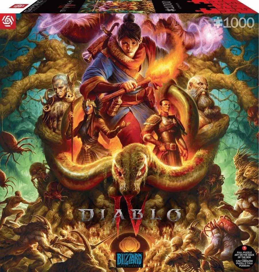 „Good Loot Gaming“ dėlionė: „Diablo IV Horadrim“ (1000 detalių)