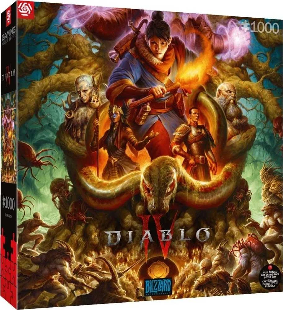 „Good Loot Gaming“ dėlionė: „Diablo IV Horadrim“ (1000 detalių)