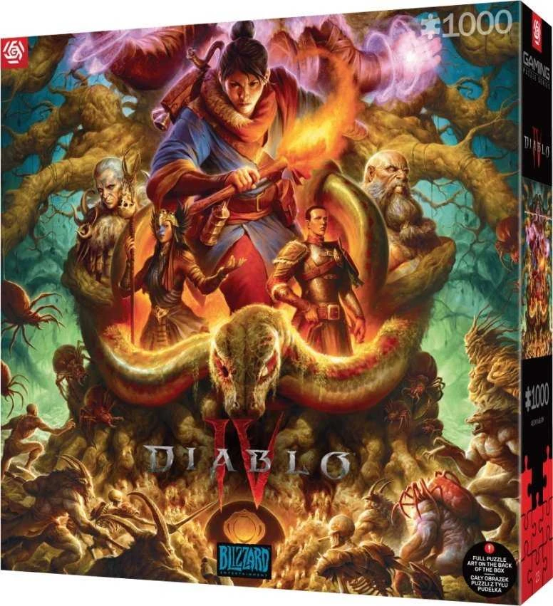 „Good Loot Gaming“ dėlionė: „Diablo IV Horadrim“ (1000 detalių)