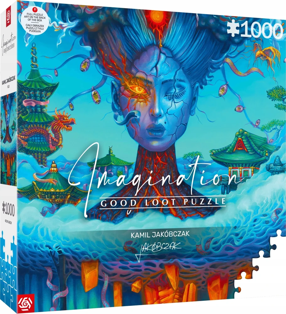 Dėlionė Good Loot Imagination Puzzle: Kamil Jakóbczak Fuji / Fuji 1000 elements