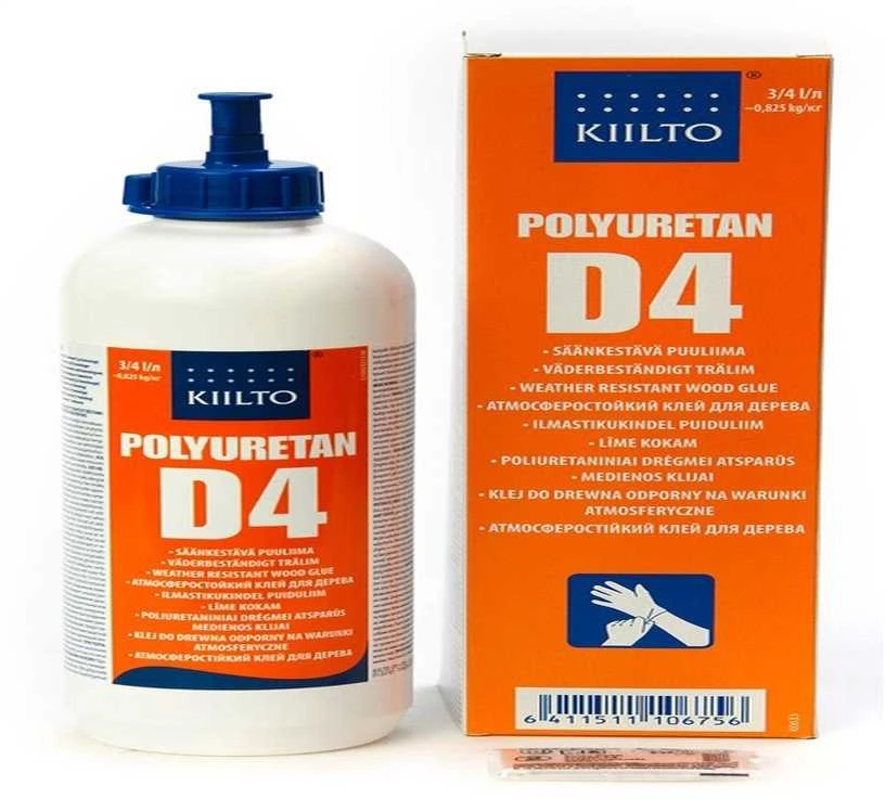 Good Mood KIILTO D4 WOOD ADHESIVE 0,75 L