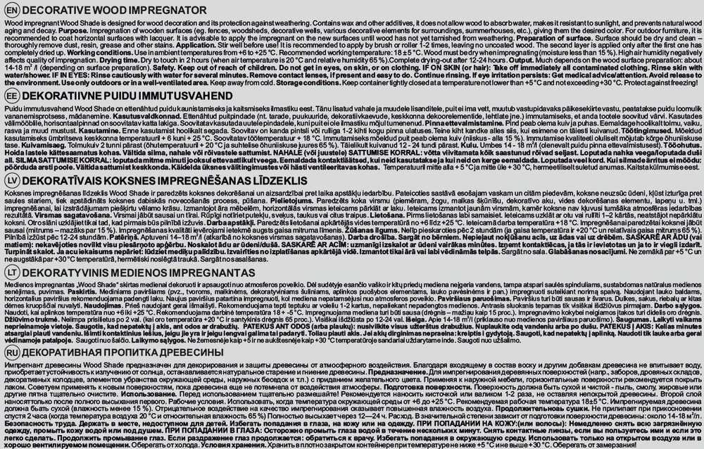 „Good Mood WOOD IMPREG“ MEDIENOS ATSPALVIAI ALYVUOGIŲ SPALVOS 1L OKKO