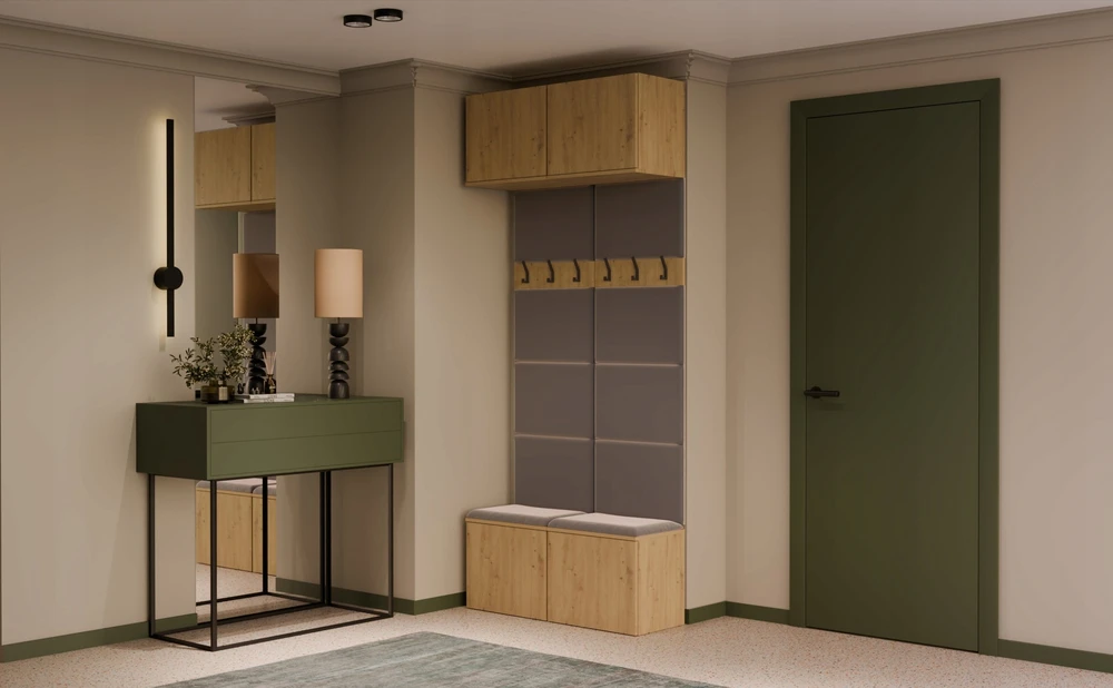 Top E Shop HAGA II 2W Wardrobe – Artisan Oak
